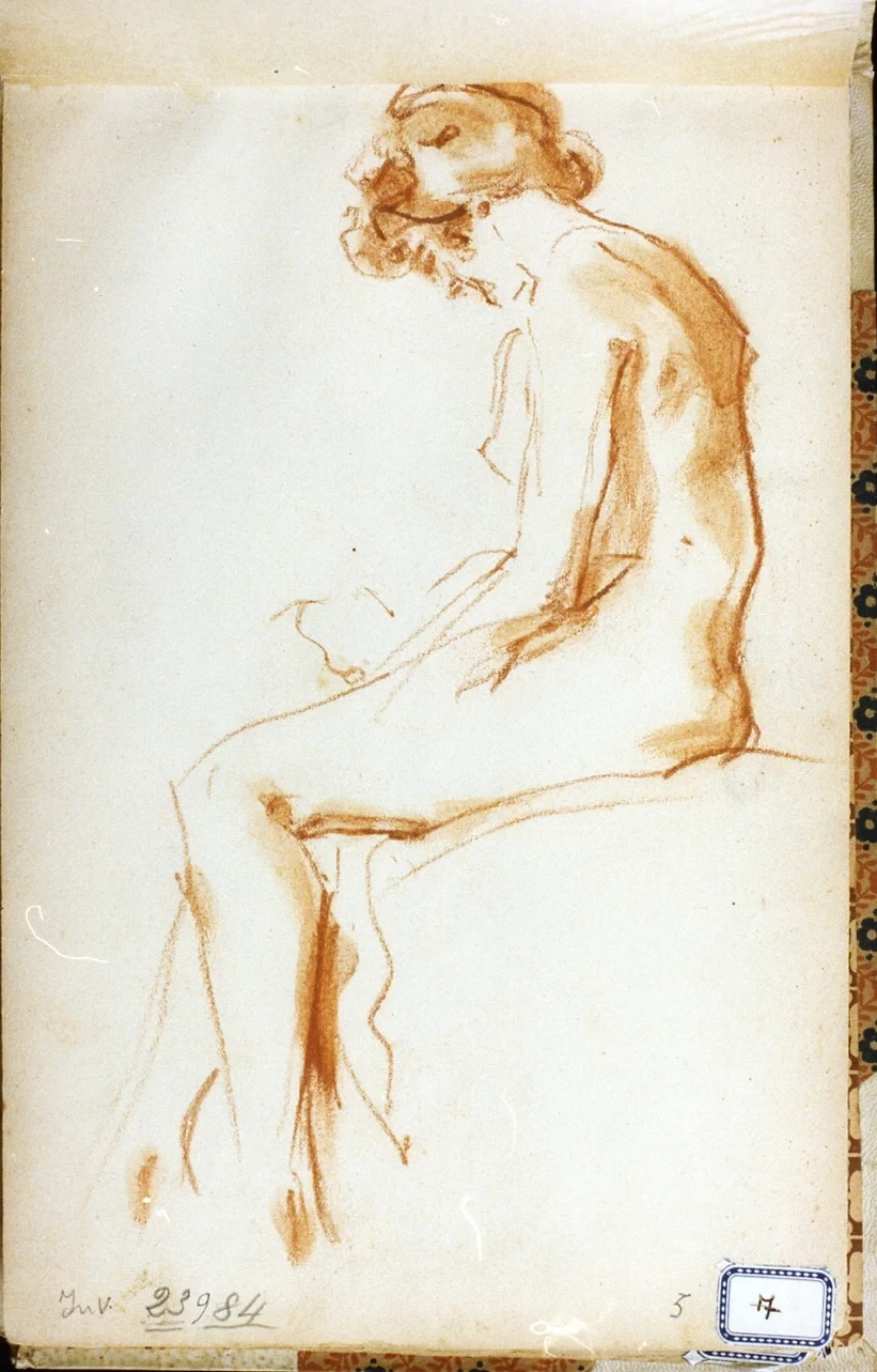 Studio di nudo femminile - Certosa di san Martino, Napoli